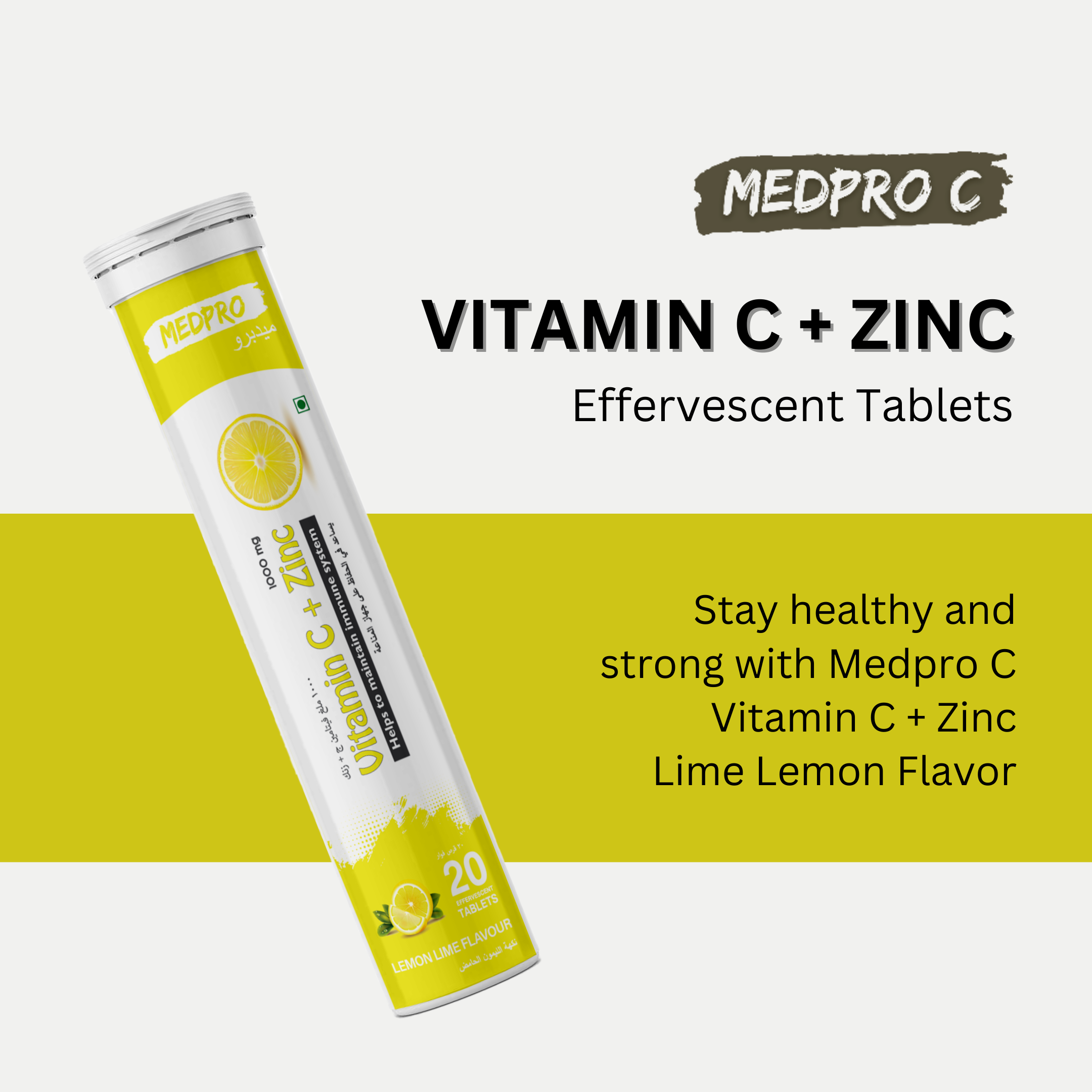 Medpro Vitamin C+ZINC-zone4pharma